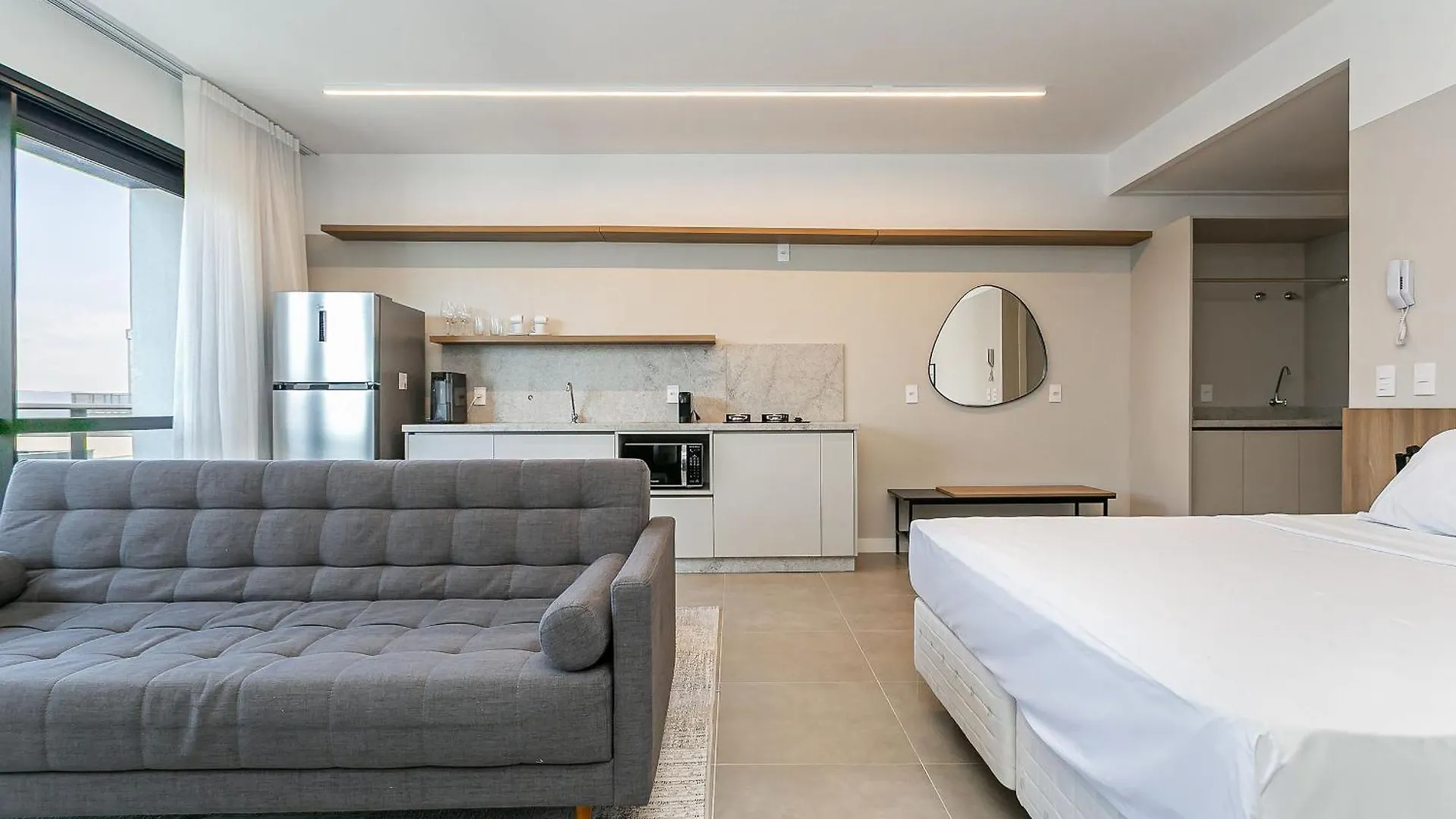 Piscina No Rooftop Com Vista Mar | Foodhall | Wi-Fi 200Mb #Toptower Florianópolis